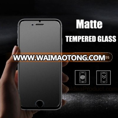 Screen Protector for iPhone - Amazon Best Selling No Fingerprint Matte Tempered Glass Screen Protector for iPhone5 6 6S 7 Plus