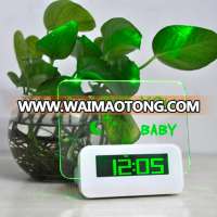 Creative Digital Clock - With Nice Led Fluorescent Message Board Digital Alarm Clock Christmas Gifts